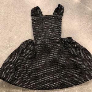 Black dress for newborn